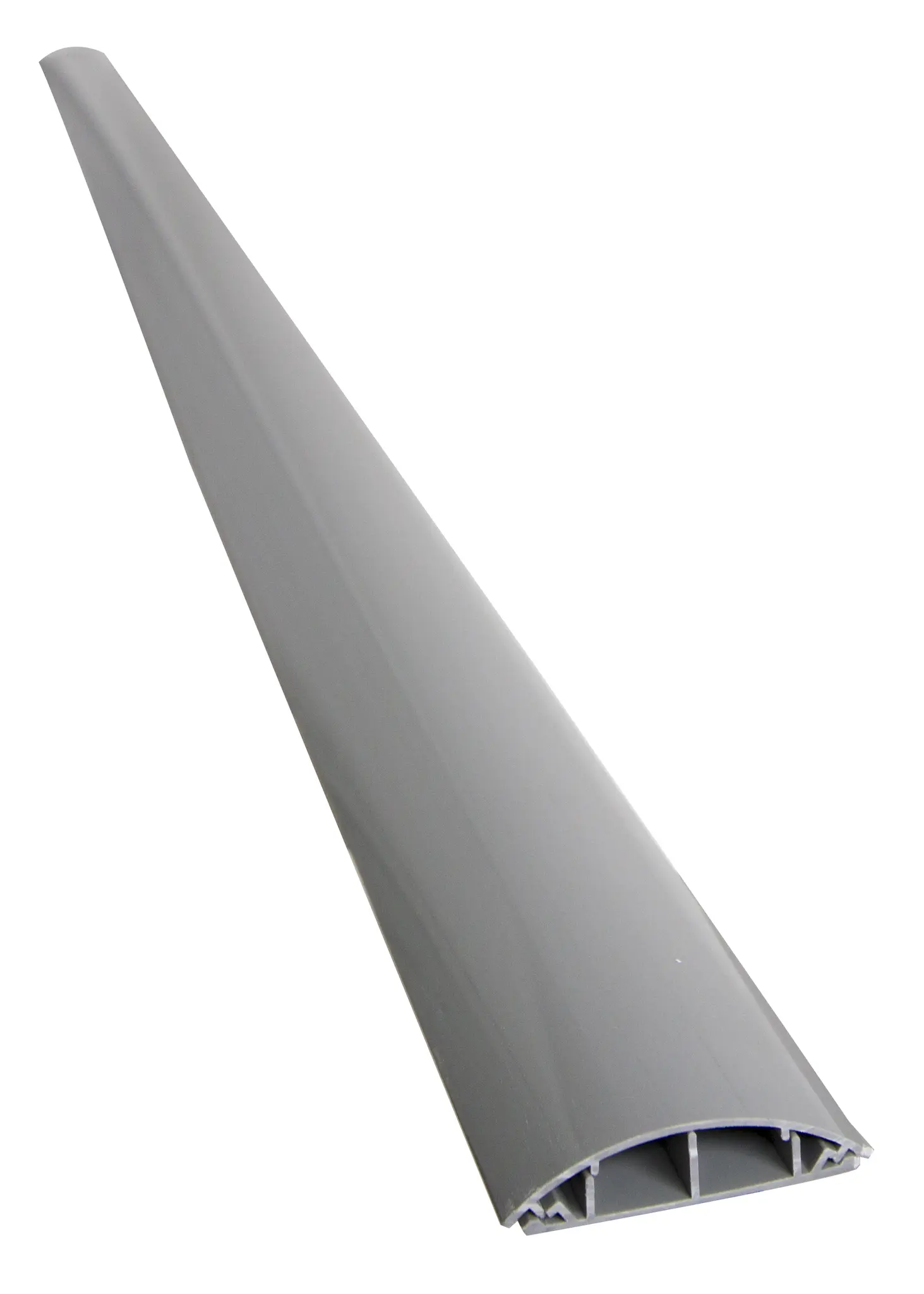 Produktfoto 1 von RS PRO Kabelabdeckung, 70 mm x 2 m Polyvinylchlorid, Grau