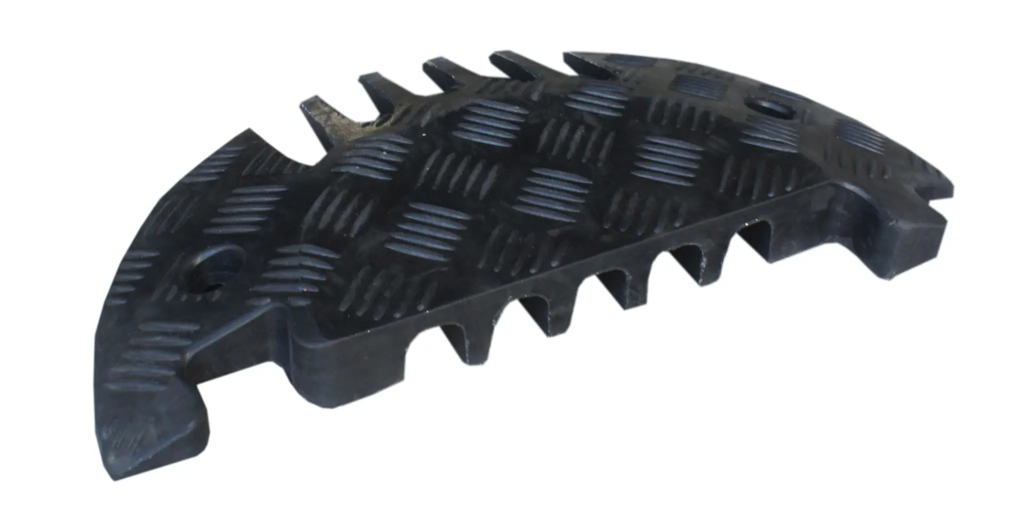 Produktfoto 1 von RS PRO Kabelabdeckung, Innen-Ø 34 mm, 500 mm x 200 mm Gummi, Schwarz