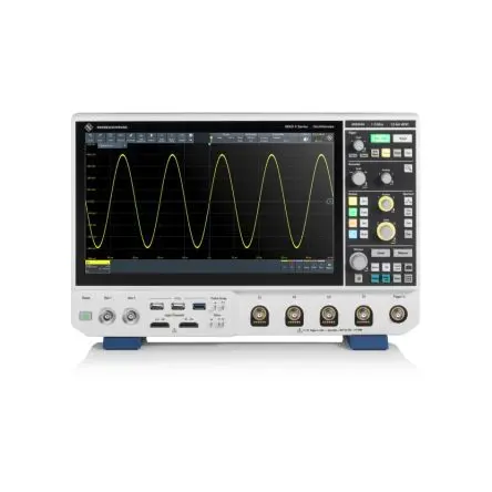 Produktfoto 1 von Rohde & Schwarz MXO 4 MXO44-2415 Mixed-Signal Tisch Oszilloskop 4-Kanal Analog Analog, Digital 1.5GHz