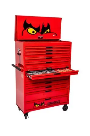 Produktfoto 1 von Teng Tools VDE 1000V zugelassen Kfz-Werkzeug Werkzeugsatz, Schaumstoffeinlage 846-teilig