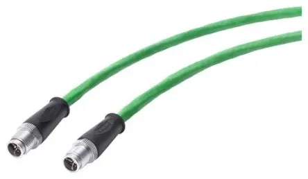 Produktfoto 1 von Siemens IE Cat7 Ethernet-Kabel, 3 m, Grün Abgeschirmt, Polyvinylchlorid