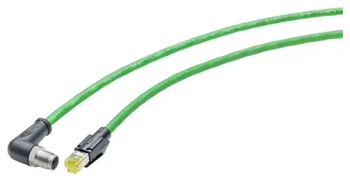 Produktfoto 1 von Siemens 6XV Cat6a Ethernet-Kabel, 1.5 m, Grün Abgeschirmt