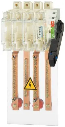 Produktfoto 1 von Socomec Verteilerblock 11-polig 250A Klar