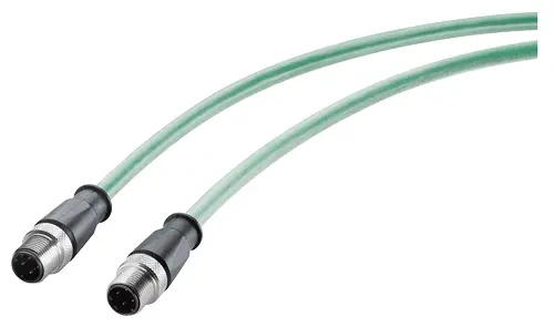 Produktfoto 1 von Siemens IE Cat5e Ethernet-Kabel, 1 m, Grün Abgeschirmt, Aussen ø 6.5 mm Außen-ø , Polyvinylchlorid