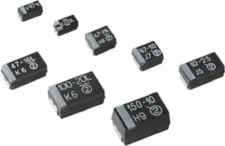 Produktfoto 1 von Vishay 293D Tantal-Elektrolytkondensator, Tantal, 4.7 μF, 20V dc, Oberfläche, 10 %, Gehäuse 3528, 125 °C