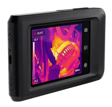 Produktfoto 1 von Sefram SEFRAM9833 Wärmebildkamera USB Festwert 49 x 152 pixel, 550 °C / 40mK, ISO-kalibriert
