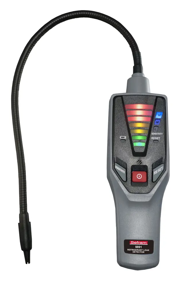 Produktfoto 1 von Sefram SEFRAM9891 Kältemittel-Leckdetektor für Kältemittel LED 45 s, Kältemittelleck, Klimaanlage, Zum Kältemittel, CE,