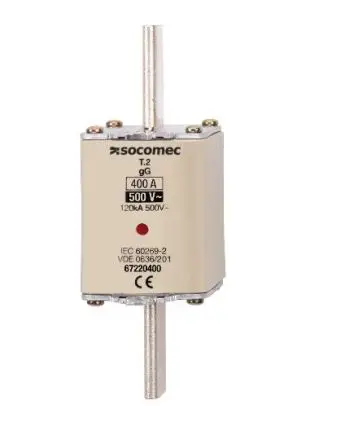 Produktfoto 1 von Socomec NH-Sicherung NH2, 500V / 250A gG, gG IEC