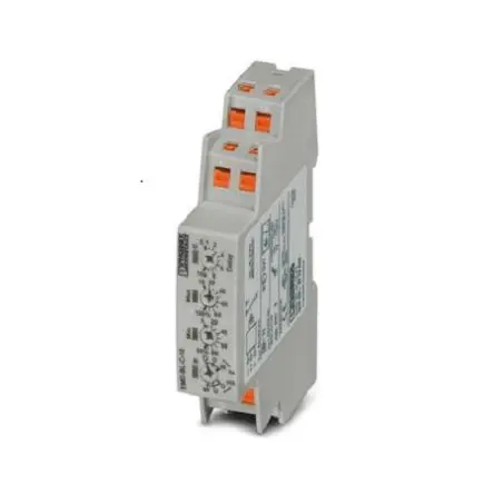 Produktfoto 1 von Phoenix Contact EMD Überwachungsrelais 1-phasig, 1-poliger Umschalter 0 bis 10 A 0A - 13A, DIN-Hutschiene, 230V ac