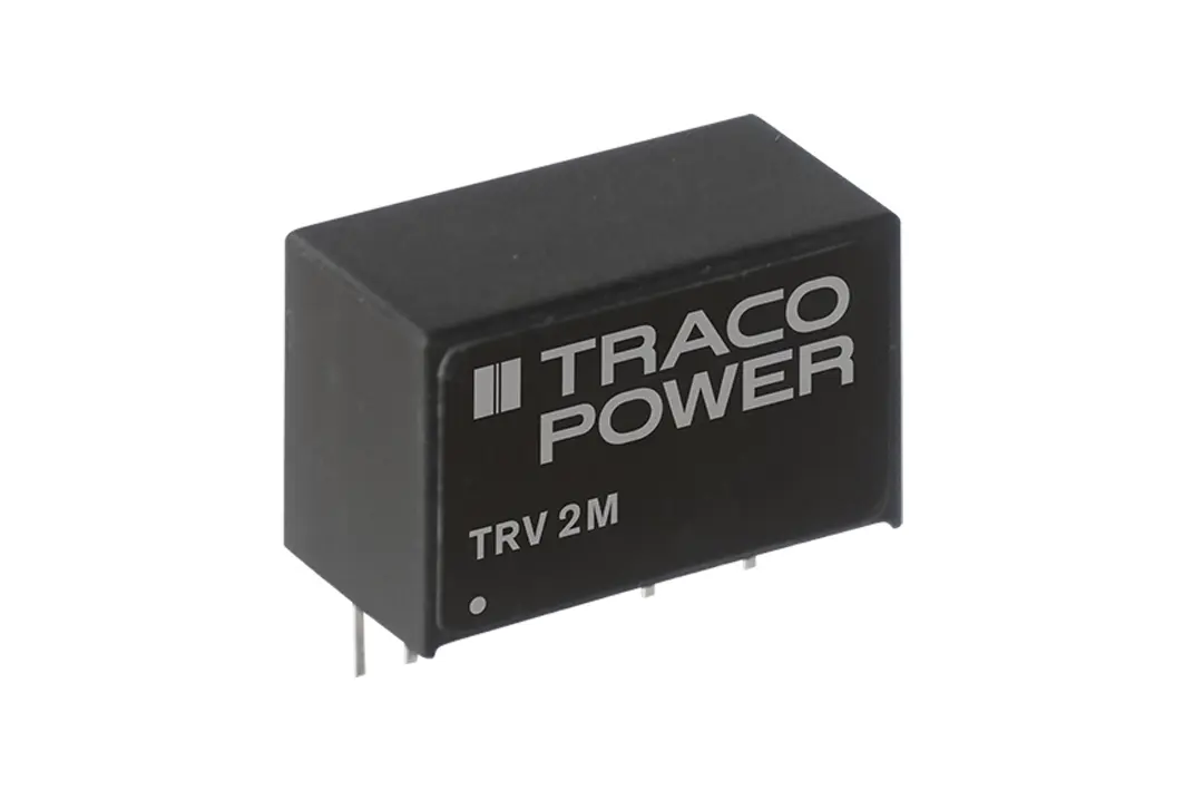 Produktfoto 1 von TRACOPOWER DC/DC Konverter 2-Kanal, 400 mA SIP-9 5-Pin 5 V