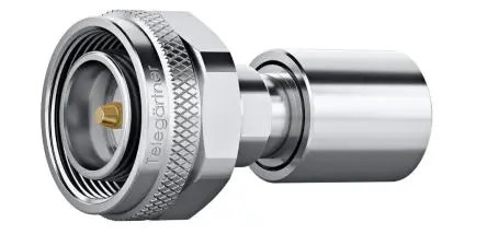 Produktfoto 1 von Telegärtner HF-Abschlusswiderstand, 50 Ω, Gerade Low Power Version, Kabel, 6GHz, 2 W, Kabeltyp Koaxial