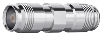 Produktfoto 1 von Telegärtner Koaxadapter, 50 Ω, Gerade Buchse Buchse, Koaxial