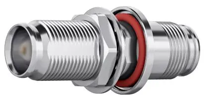 Produktfoto 1 von Telegärtner Koaxadapter, 50 Ω, Gerade Buchse Buchse, Koaxial