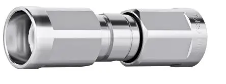Produktfoto 1 von Telegärtner Koaxadapter, 50 Ω, Gerade Stecker Stecker, Koaxial