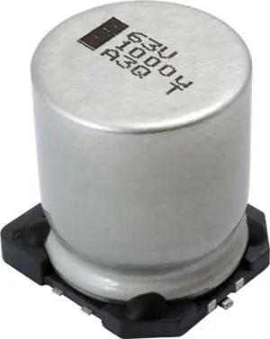 Produktfoto 1 von Vishay 146 CTI Oberfläche Aluminium Elektrolytkondensator 150 μF 20 % / 35V dc 1010, Ø 10 mm x 10 mm x 10 mm, 125 °C