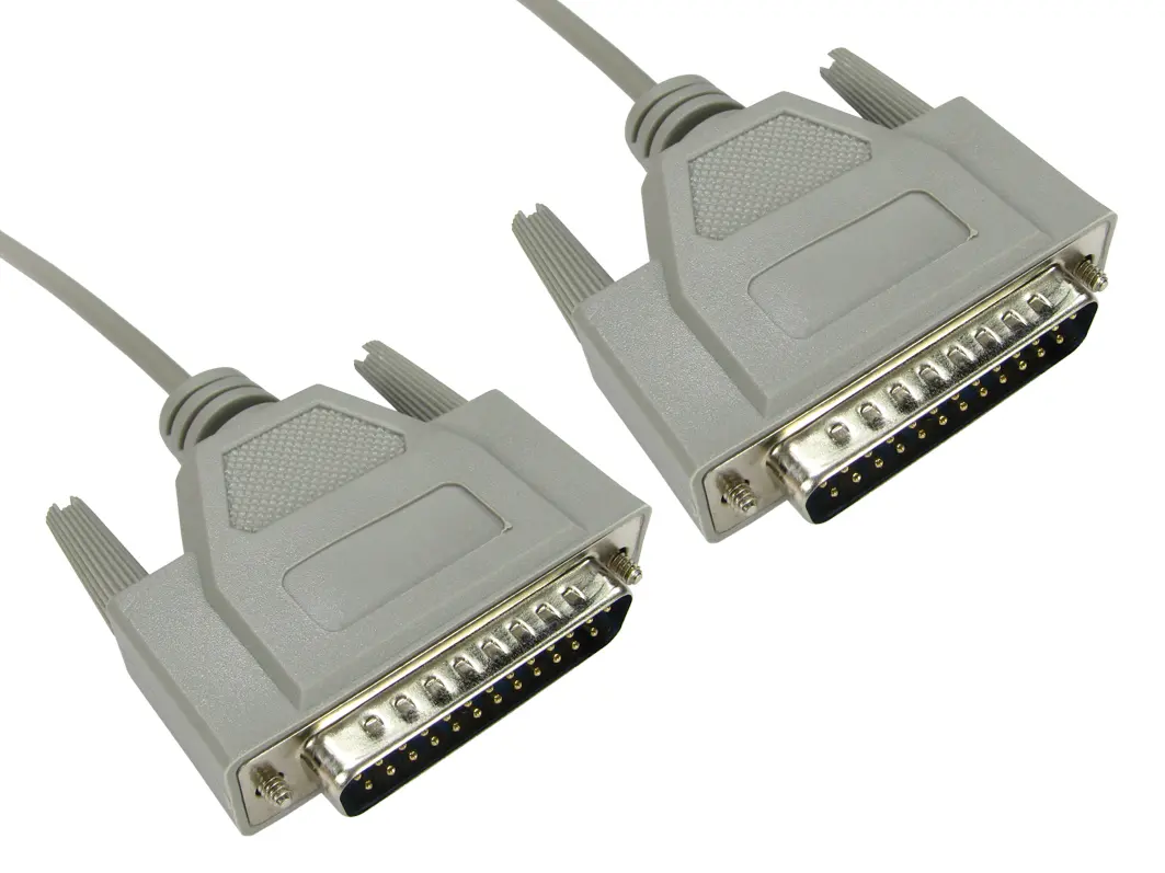 Produktfoto 1 von RS PRO RS PRO Serielles Kabel / D25 Stecker / D25 Stecker, 6 m Polyvinylchlorid, Beige, REACH, RoHS, CE, UKCA