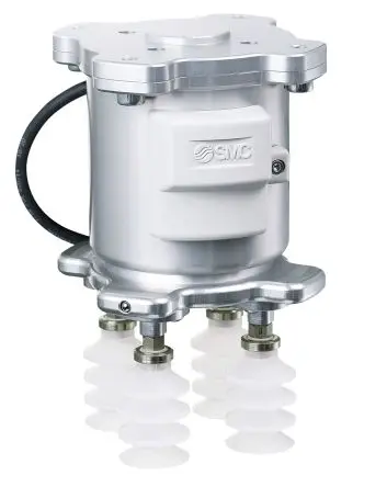 Produktfoto 1 von SMC ZXP721-X1 Pneumatikgreifer, Vakuum, 5.5 bar max. 6 mm