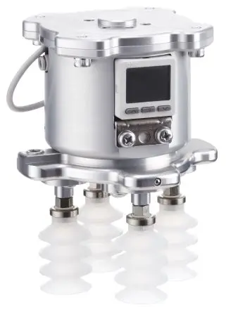 Produktfoto 1 von SMC Pneumatikgreifer, Doppeltwirkend-Ausführung, Vakuum, 5.5 bar max. 4 mm