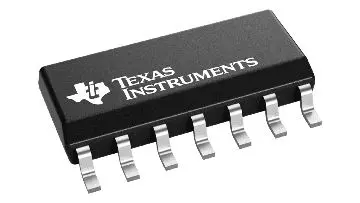 Produktfoto 1 von Texas Instruments Komparator Differenzial SOIC Open-Collector, TTL, MOS, CMOS 1.3 μs 4-Kanal 14-Pin 36V 36 V