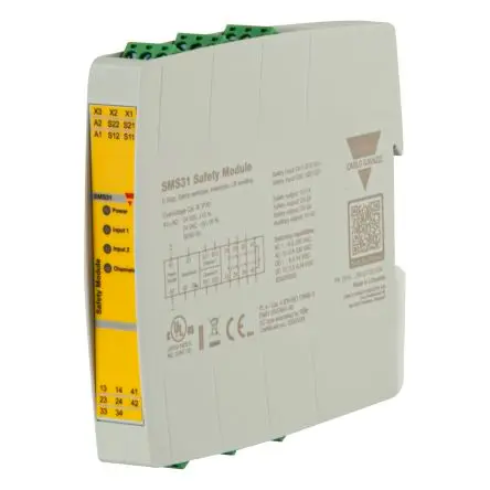 Produktfoto 1 von Carlo Gavazzi SMS20_31_DS_EN Eingangs-/Ausgangsmodul, 24V, 2 Eingänge