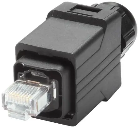 Produktfoto 1 von Siemens IE Stecker Cat.5 Ethernet-Steckverbinder, 2-Port 4-polig Kabel Gerade