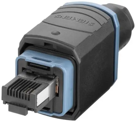 Produktfoto 1 von Siemens IE Stecker Cat.5 Ethernet-Steckverbinder, 2-Port 4-polig Kabel Gerade