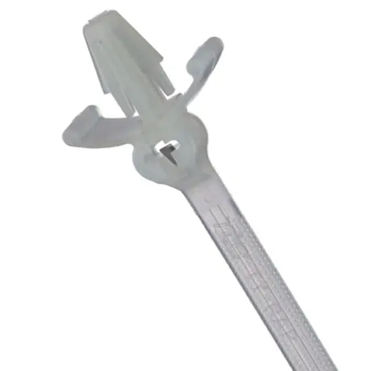 Produktfoto 1 von Thomas & Betts TY538M Nylon 6.6 Kabelbinder Kabelrinne Natur 4.8 mm x 185 mm