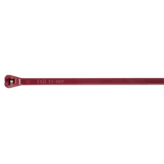 Thomas & Betts TYV525M Fluorpolymer Kabelbinder Kabelrinne Braun 4.3 mm x 192 mm