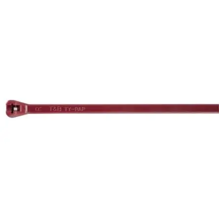 Produktfoto 1 von Thomas & Betts TYV525M Fluorpolymer Kabelbinder Kabelrinne Braun 4.3mm x 192 mm