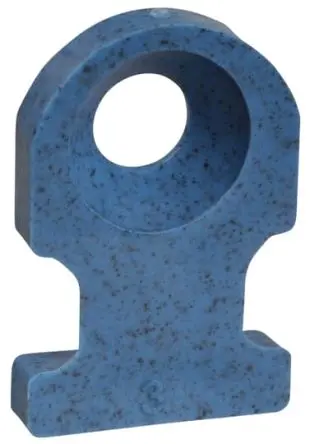 Produktfoto 1 von Thomas & Betts Schraubbefestigung Befestigungssockel, Nylon Blau 19.1 mm x 12.5mm
