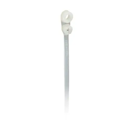 Produktfoto 1 von Thomas & Betts TY33M Nylon 6.6 Kabelbinder Kabelrinne Natur 2.5 mm x 91 mm