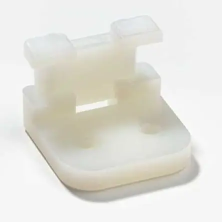 Produktfoto 1 von Thomas & Betts Schraubbefestigung Befestigungssockel, Nylon Natur 25.4 mm x 19mm für 3.3 mm