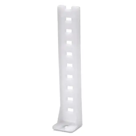 Produktfoto 1 von Thomas & Betts Schraubbefestigung TC376 Befestigungssockel, Nylon Natur 44.4 mm x 17.5mm für 4.8 mm