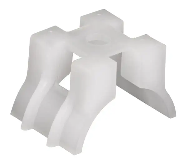 Produktfoto 1 von Thomas & Betts Schraubbefestigung TC92 Befestigungssockel, Nylon Natur 15 mm x 15 mm