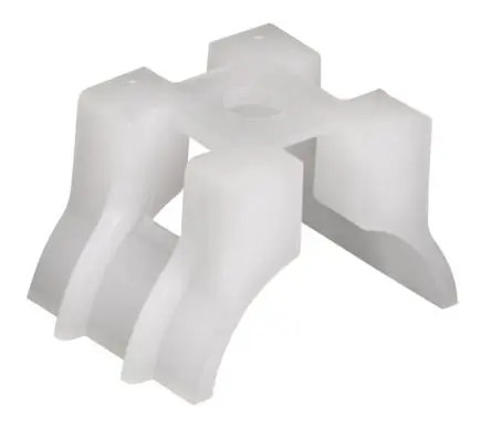 Produktfoto 1 von Thomas & Betts Schraubbefestigung TC92 Befestigungssockel, Nylon Natur 15 mm x 15mm