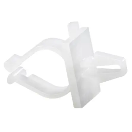 Produktfoto 1 von Thomas & Betts Kabelhalter Klemmbefestigung, Kabel-Ø 12.7 mm Nylon 6.6 Natur 12.7mm x 19.1 mm