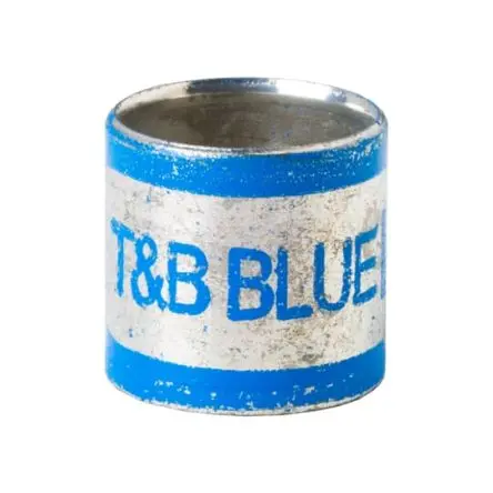 Produktfoto 1 von Thomas & Betts GSB149 Kabelbinder Blau Bronze für Kabel-Ø 3.78 mm, Länge 7.9mm