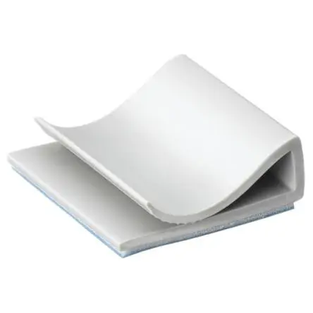 Produktfoto 1 von Thomas & Betts Klebend FRPV-1000-8-D Kabelhalter, Nylon Grau 26.1 mm x 44mm