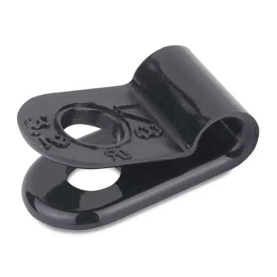 Thomas & Betts Kabelklemme zum Schrauben, Kabel-Ø 7.9mm Nylon Schwarz
