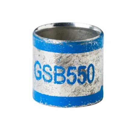 Produktfoto 1 von Thomas & Betts GSB550 Kabelbinder Blau Kupfer, Länge 11.2mm
