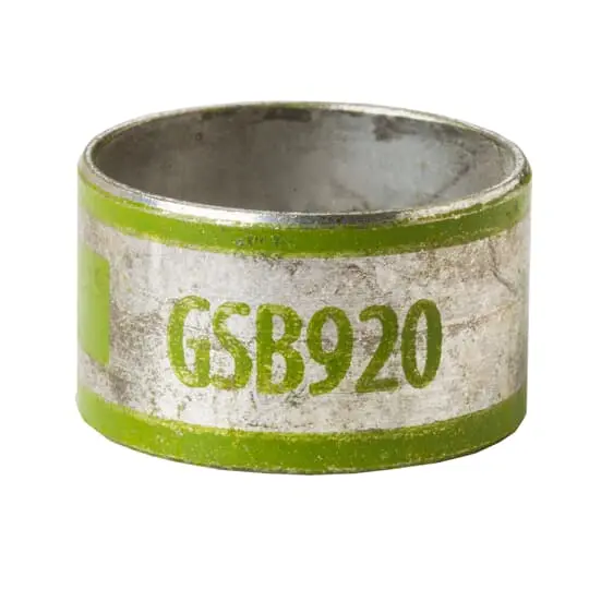 Produktfoto 1 von Thomas & Betts GSB920 Kabelschlauch Grün Kupfer, Länge 11.2mm