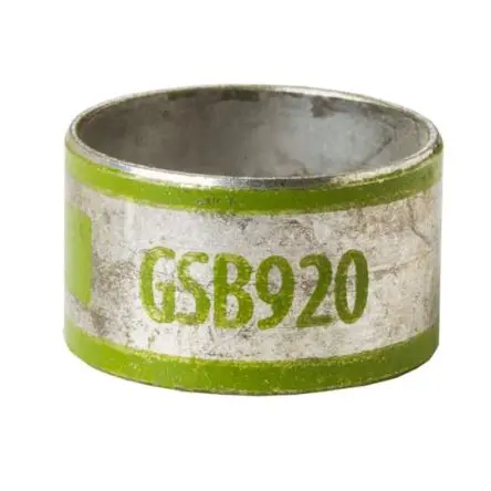 Produktfoto 1 von Thomas & Betts GSB920 Kabelbinder Grün Kupfer, Länge 11.2mm