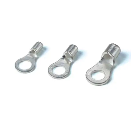 Produktfoto 1 von Thomas & Betts K18-8R-M Ringkabelschuh, Unisoliert 22 AWG, 18 AWG max.AWG