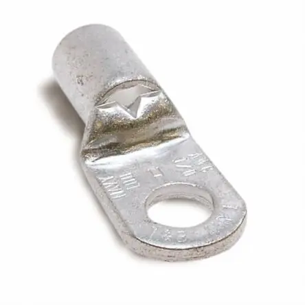 Produktfoto 1 von Thomas & Betts K971 Ringkabelschuh, Unisoliert, Metallisch, innen ø 0.25 Zoll, 1/4 in