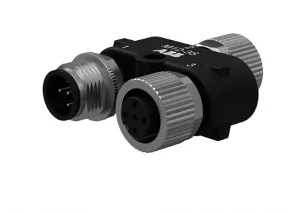 Produktfoto 1 von ABB M12-3S M12 Industrie-Rundsteckverbinder Buchse/Stecker IP67
