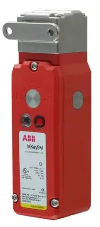 Produktfoto 1 von ABB MKey9M 24VDC Switch Sicherheits-Verriegelungsschalter Schlüssel Verriegelung Betätiger inklusive Schließer (NO),