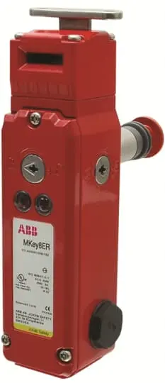 Produktfoto 1 von ABB Nein MKey8 24VDC Switch Sicherheits-Verriegelungsschalter Schlüssel Verriegelung Betätiger inklusive Öffner,