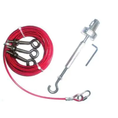 Produktfoto 1 von ABB Stahlseil L. 50 m Durchm. 4 mm