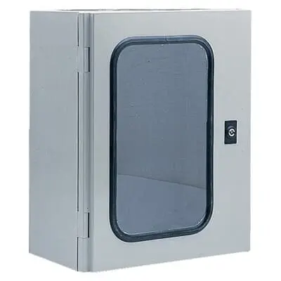Produktfoto 1 von ABB ARIA 75 + WINDOW Kunststoff Gehäuse Grau IP54 Transparente Tür, HxBxT 276 mm, 535 mm x 735 mm