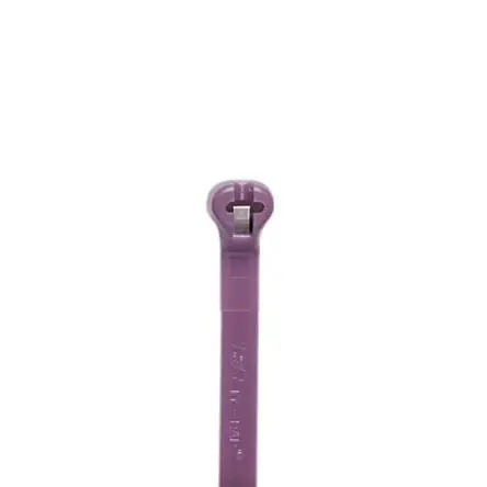 Produktfoto 1 von Thomas & Betts TY25M Nylon 6.6 Kabelbinder Kabelrinne Violett 4.9mm x 186 mm